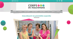Desktop Screenshot of corpsenmouvement.com